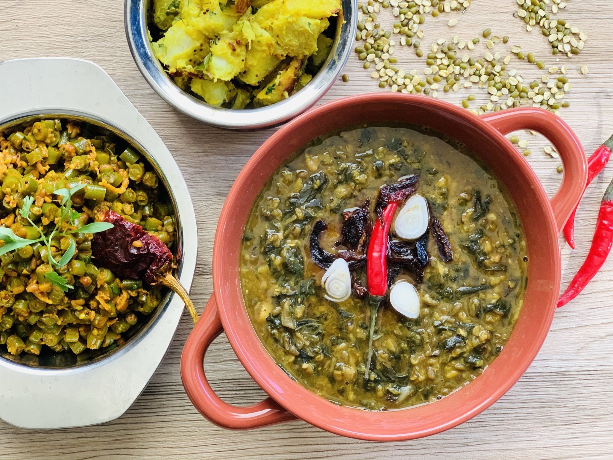 Amaranth Greens and Mung beans Stew – Edesia Diaries